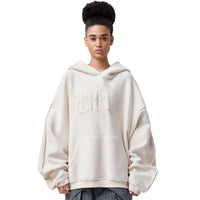 VANN VALRENCÉ White Patches Hoodie | MADA IN CHINA