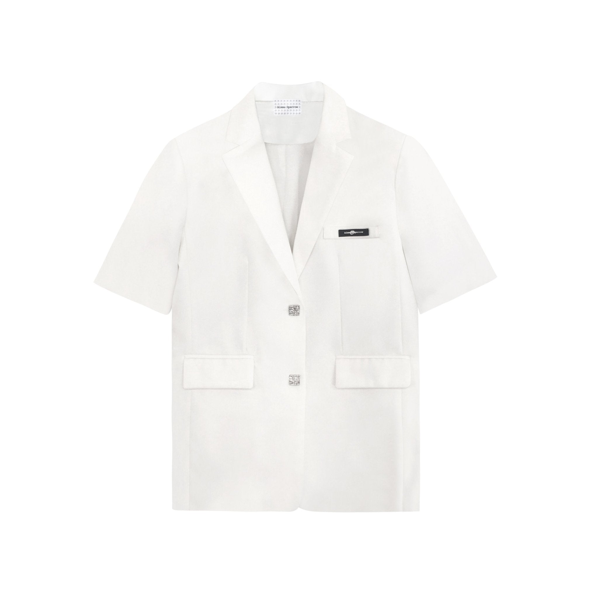 AIMME SPARROW White Rose Logo Suit | MADA IN CHINA