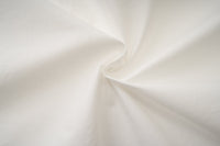 ARTE PURA White Shirring Round Collar Shirt | MADA IN CHINA