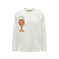 GARCON BY GARCON White 'Solar Young Boy' Embroidery Sweater | MADA IN CHINA
