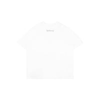 UNAWARES White Transfer Logo Printing Loose Fit T-shirt | MADA IN CHINA