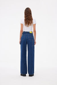 ANN ANDELMAN Wide-Leg Jeans Blue | MADA IN CHINA