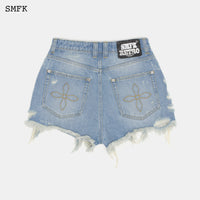 SMFK Wild World Short Blue Jeans | MADA IN CHINA
