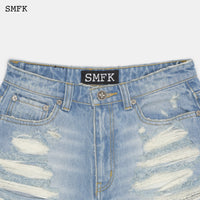 SMFK Wild World Short Blue Jeans | MADA IN CHINA