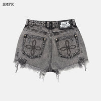 SMFK Wild World Short Grey Jeans | MADA IN CHINA
