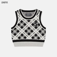 SMFK Wilderness Black And White Polo Vest | MADA IN CHINA