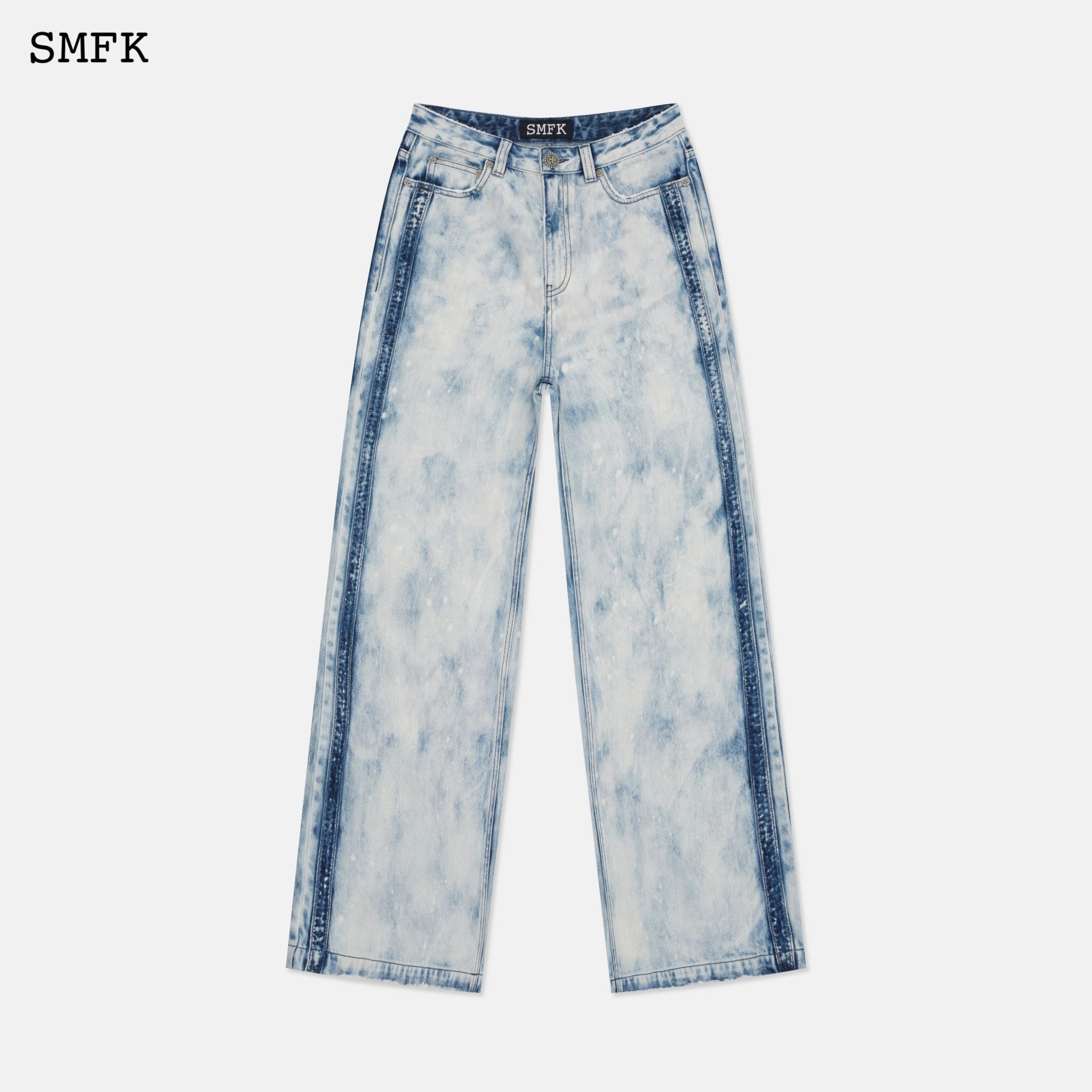 SMFK Wilderness Camouflage Blue Jeans | MADA IN CHINA