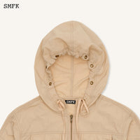 SMFK Wilderness Sun-Protection Hoodie In Wheat | MADA IN CHINA