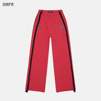 SMFK Wilderness Wandering Red Sport Pants | MADA IN CHINA