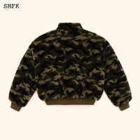 SMFK WildWorld Adventure Camouflage Stand Collar Jacket | MADA IN CHINA