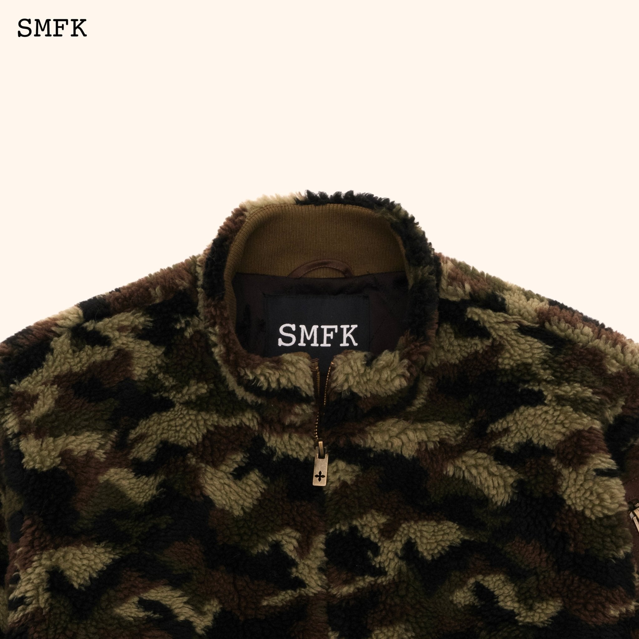 SMFK WildWorld Adventure Camouflage Stand Collar Jacket | MADA IN CHINA