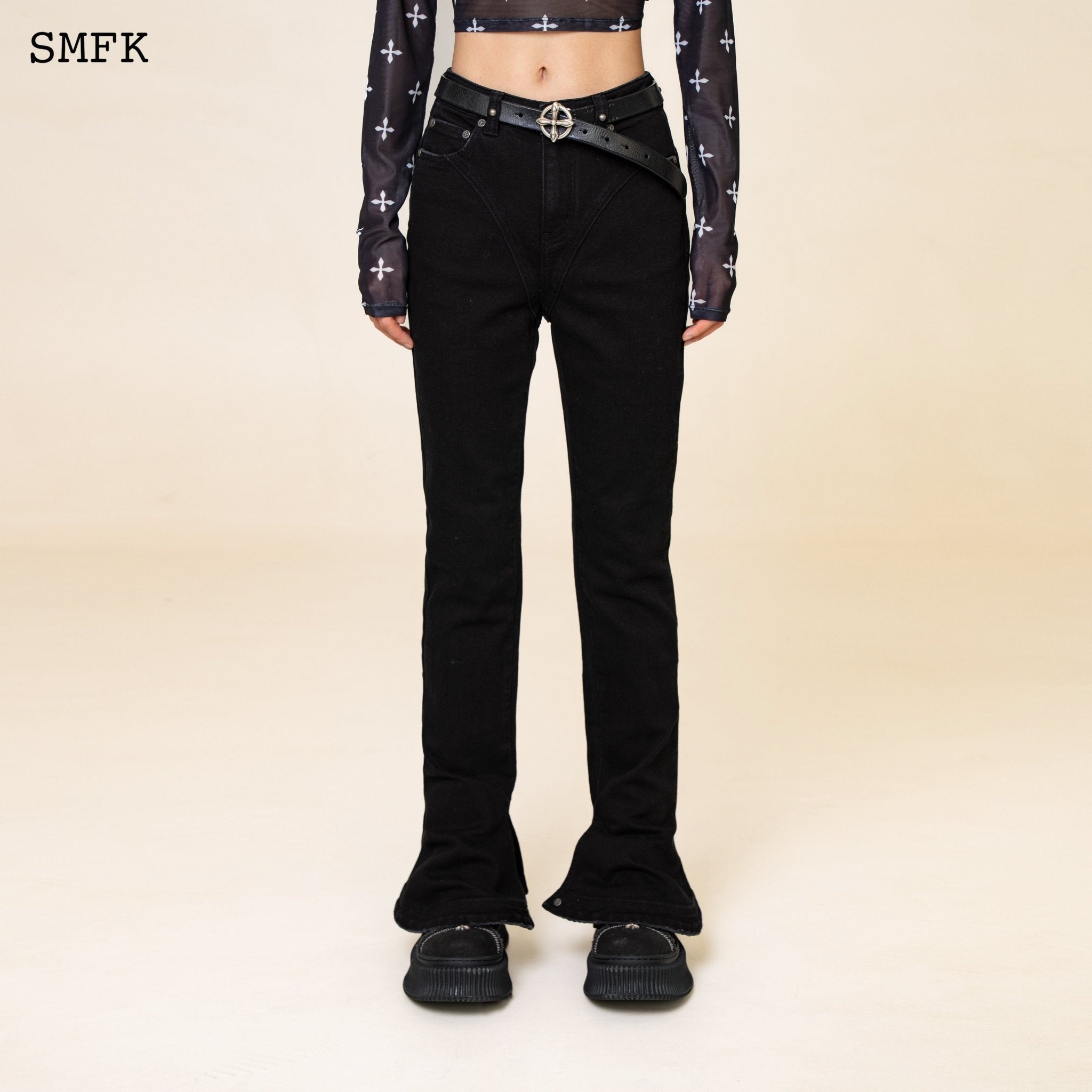 SMFK WildWorld Broncho Black Jeans | MADA IN CHINA