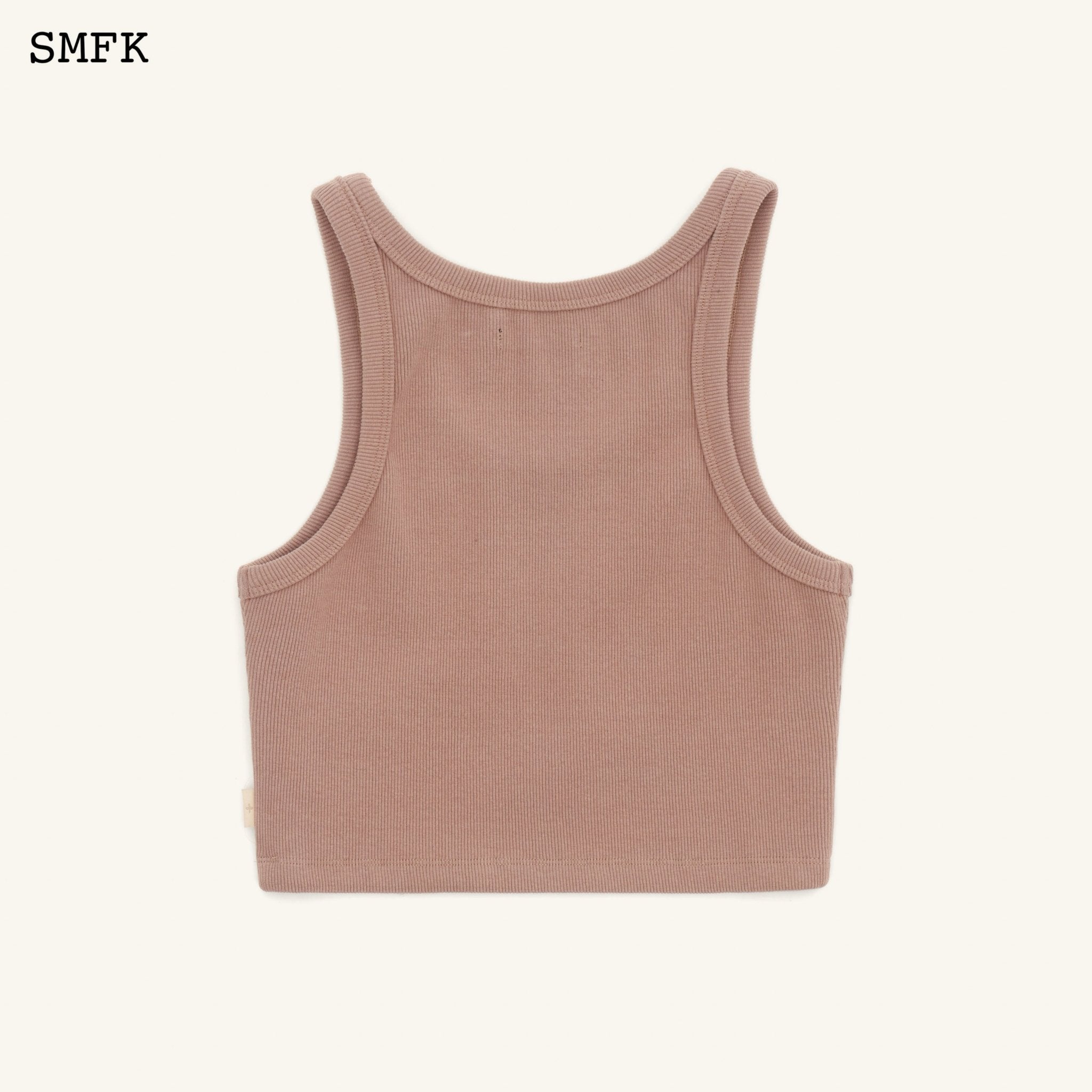 SMFK WildWorld Climbing Sporty Vest In Brown | MADA IN CHINA