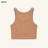 SMFK WildWorld Climbing Sporty Vest In Wheat | MADA IN CHINA