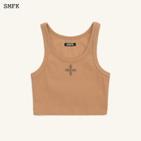 SMFK WildWorld Climbing Sporty Vest In Wheat | MADA IN CHINA