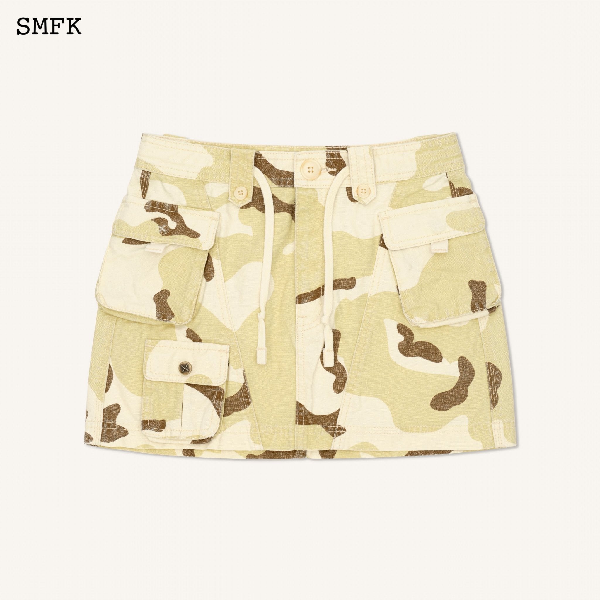 SMFK WildWorld Desert Camouflage Stray Mini Skirt | MADA IN CHINA