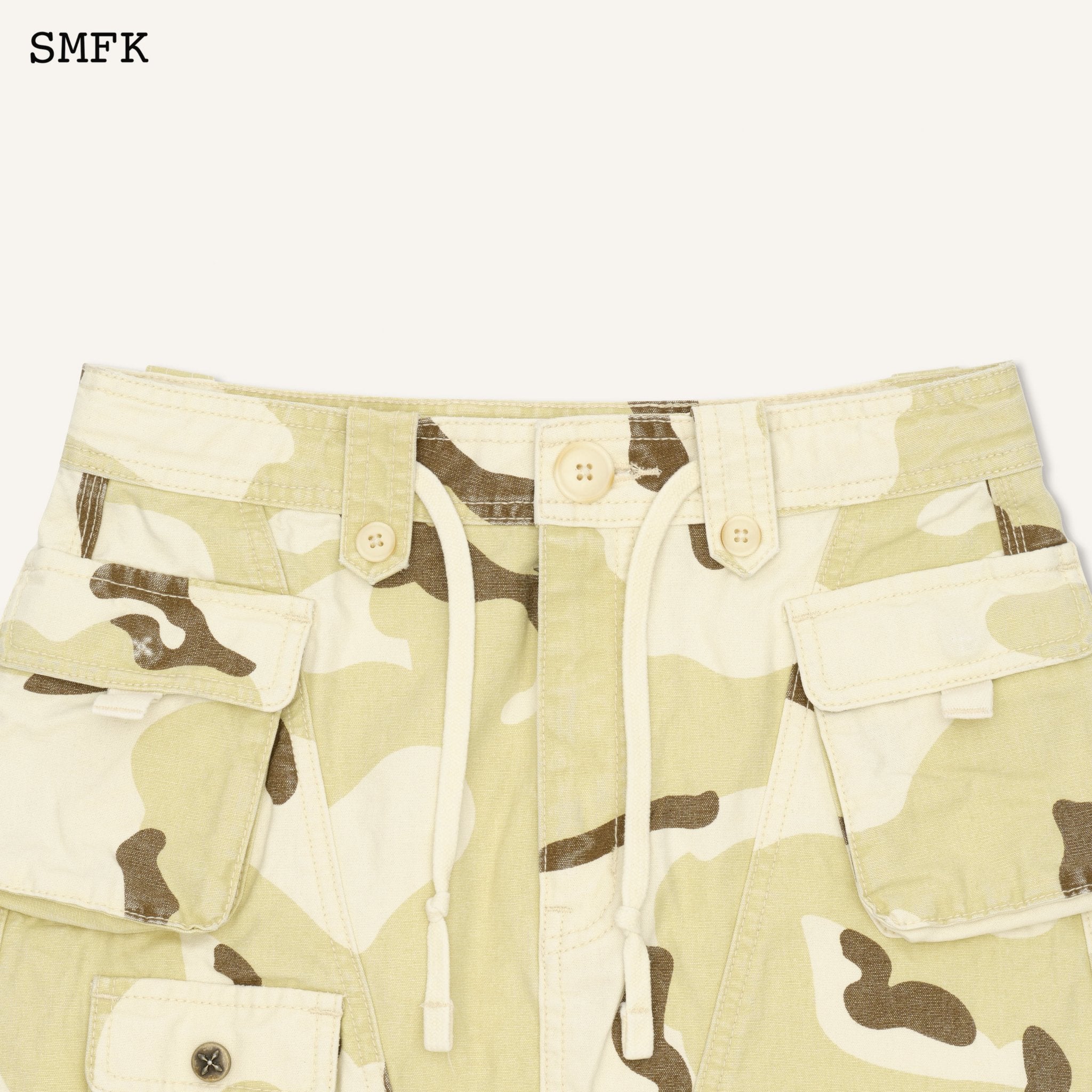 SMFK WildWorld Desert Camouflage Stray Mini Skirt | MADA IN CHINA