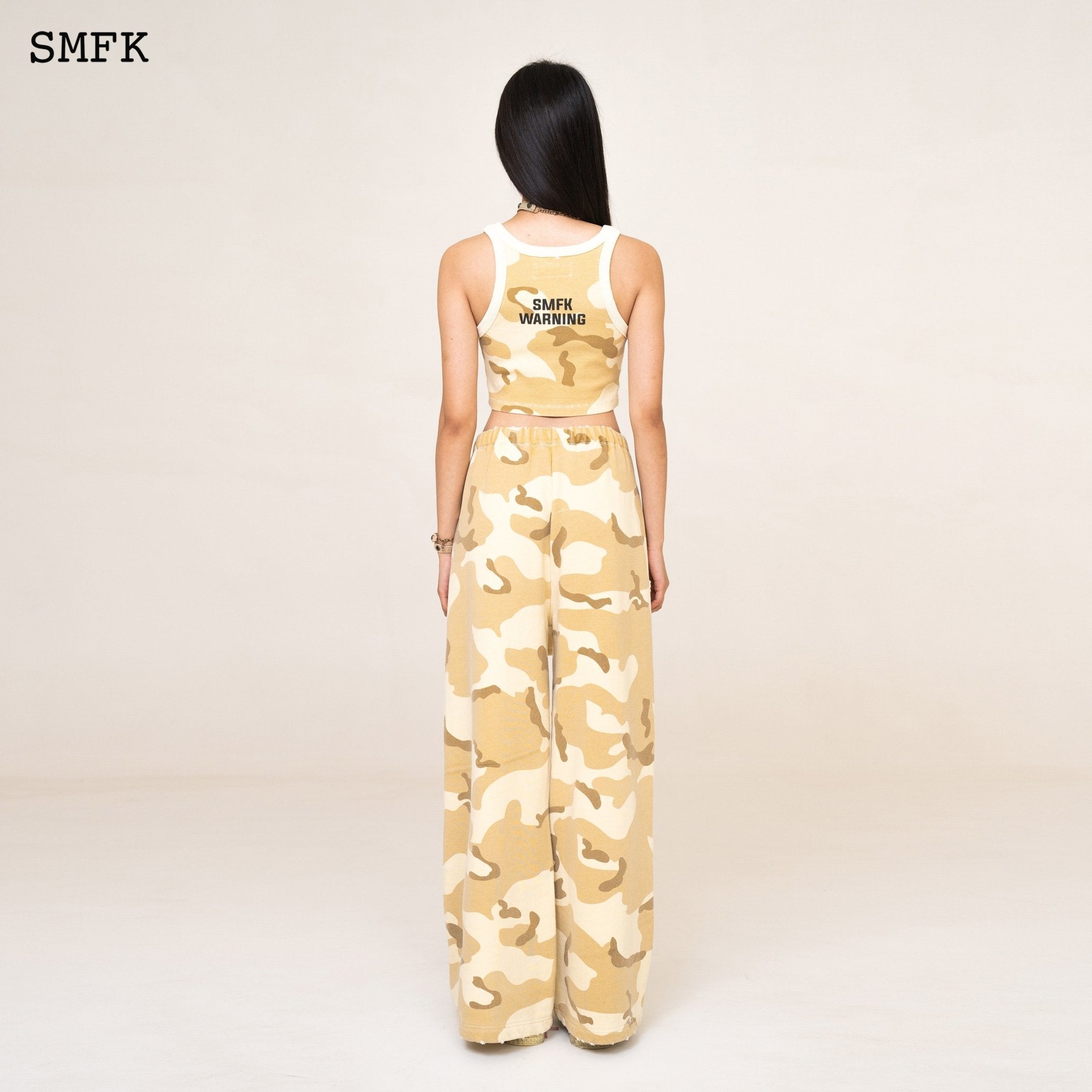 SMFK WildWorld Desert Camouflage Sweatpants Culottes | MADA IN CHINA