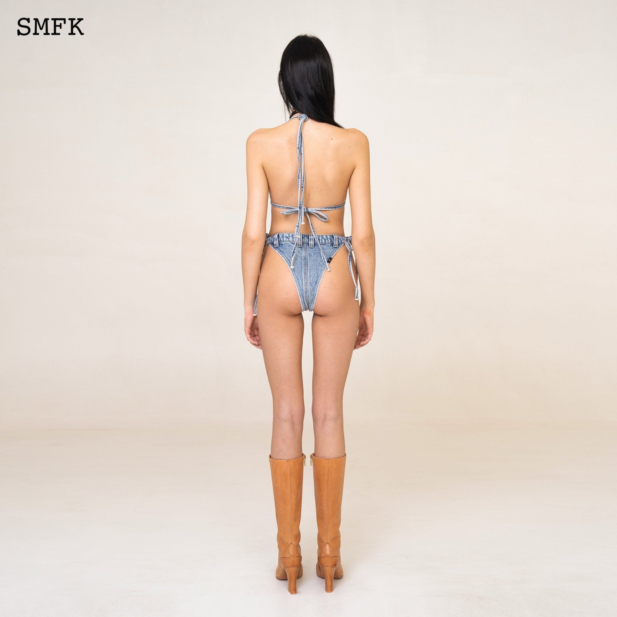 SMFK WildWorld Rockstar Denim Bikini | MADA IN CHINA