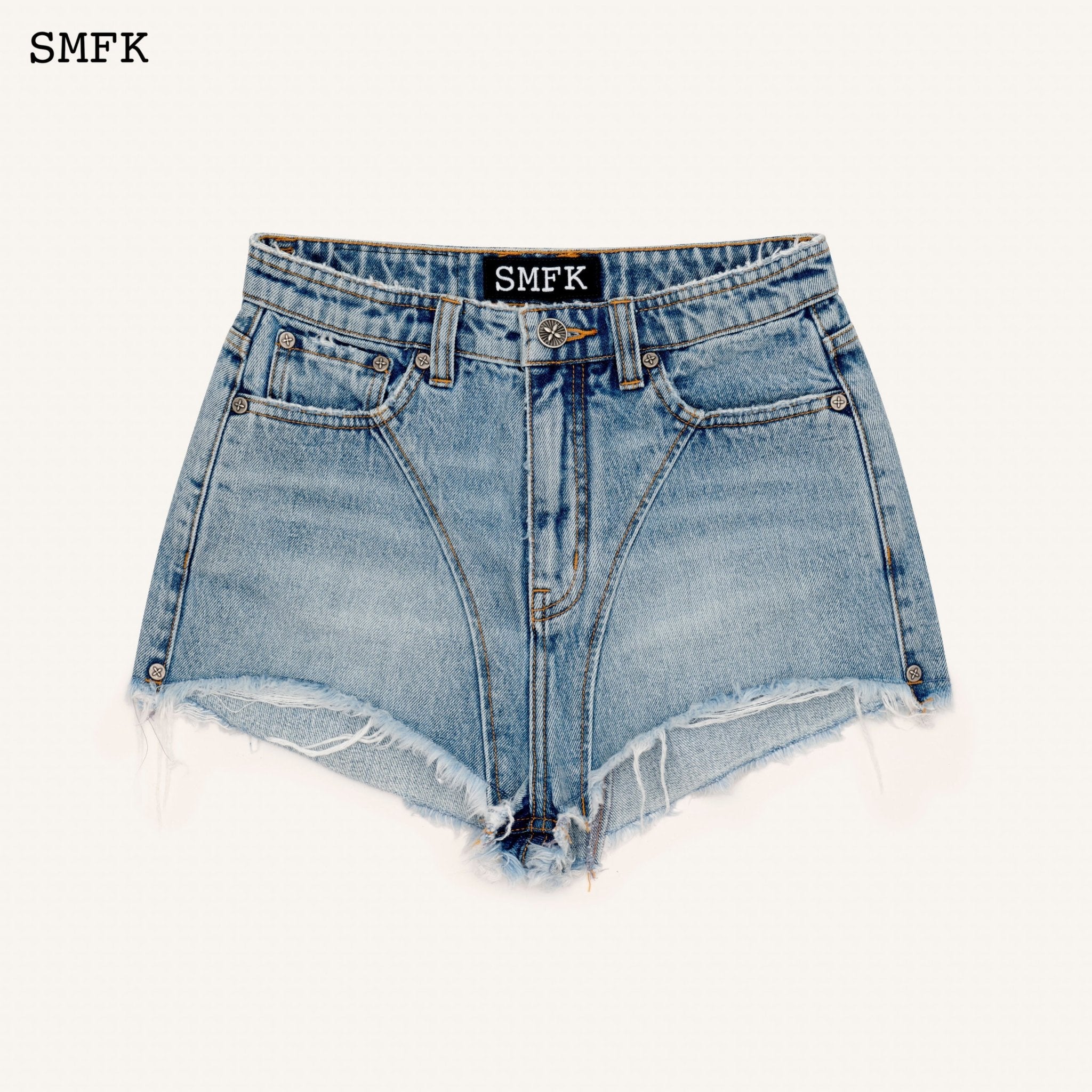 SMFK WildWorld Stray Blue Short Jeans | MADA IN CHINA