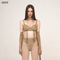 SMFK WildWorld Stray Workwear Style Bikini Wheat | MADA IN CHINA