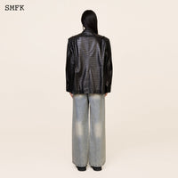 SMFK WildWorld Tarpan Classic Blue Flared Jeans | MADA IN CHINA