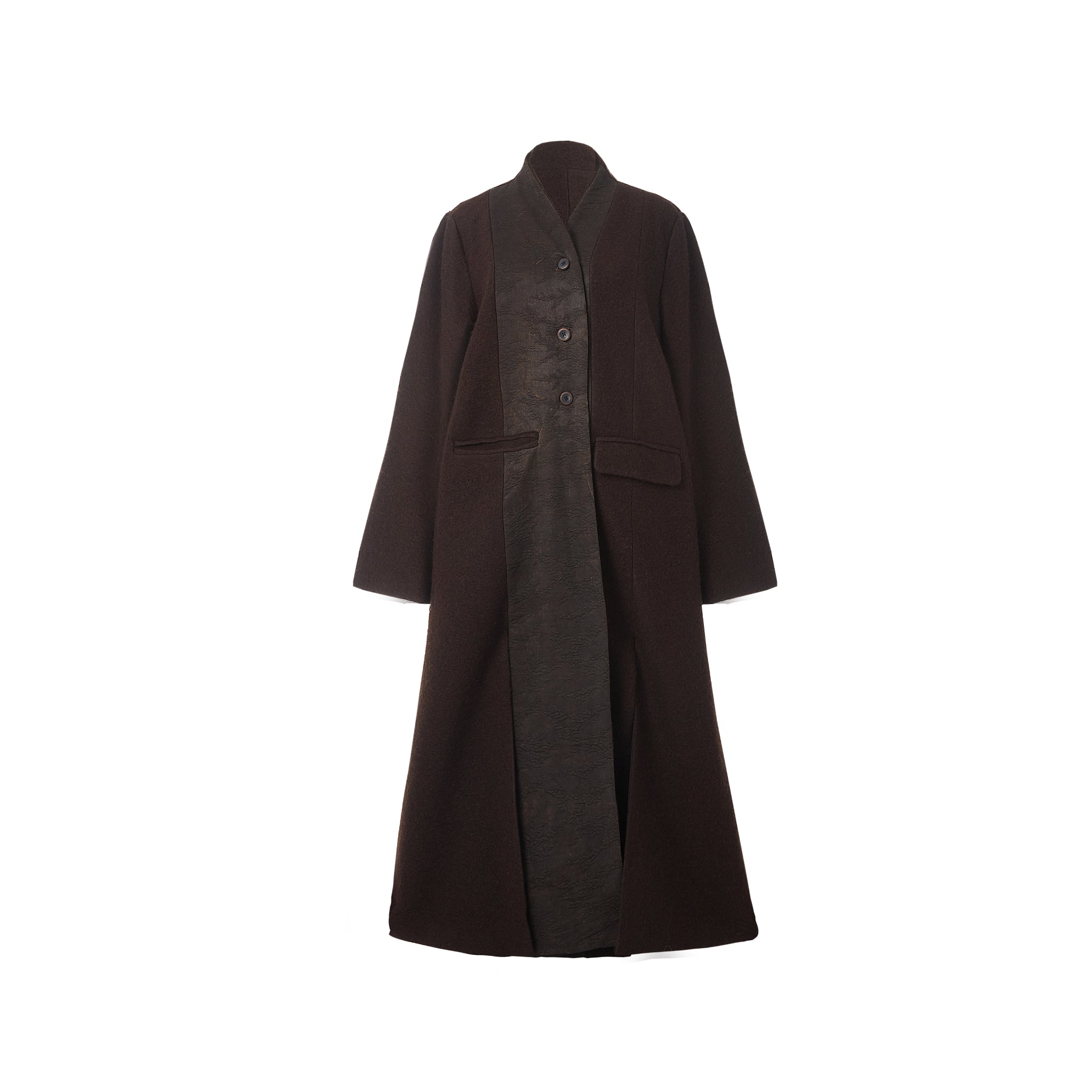 ELYWOOD Wool and Silk Coat & MADA IN CHINA