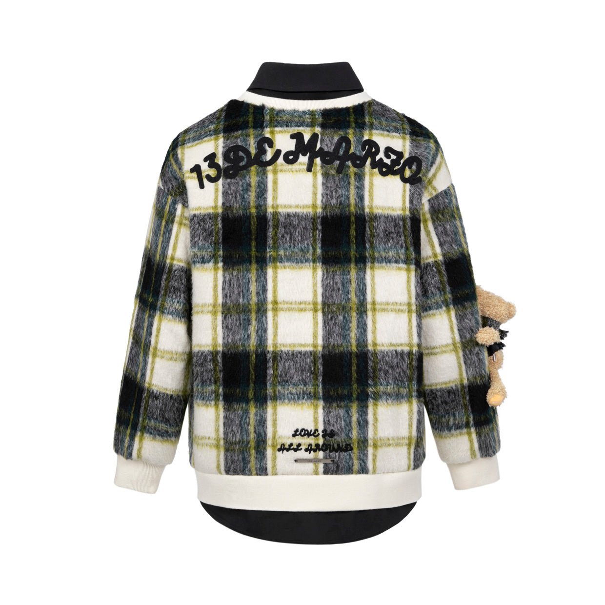 13 DE MARZO Yellow And Black Grammy Sweater Shirt | MADA IN CHINA