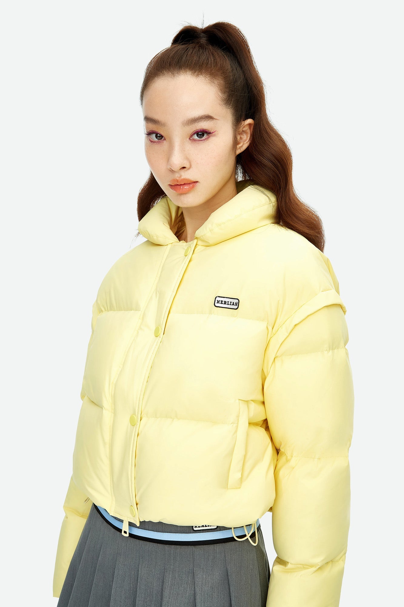 HERLIAN Yellow Bread Down Jacket | MADA IN CHINA