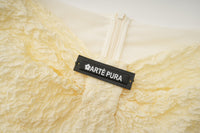 ARTE PURA Yellow Texture Princess Dress With Pearl Decoration | MADA IN CHINA