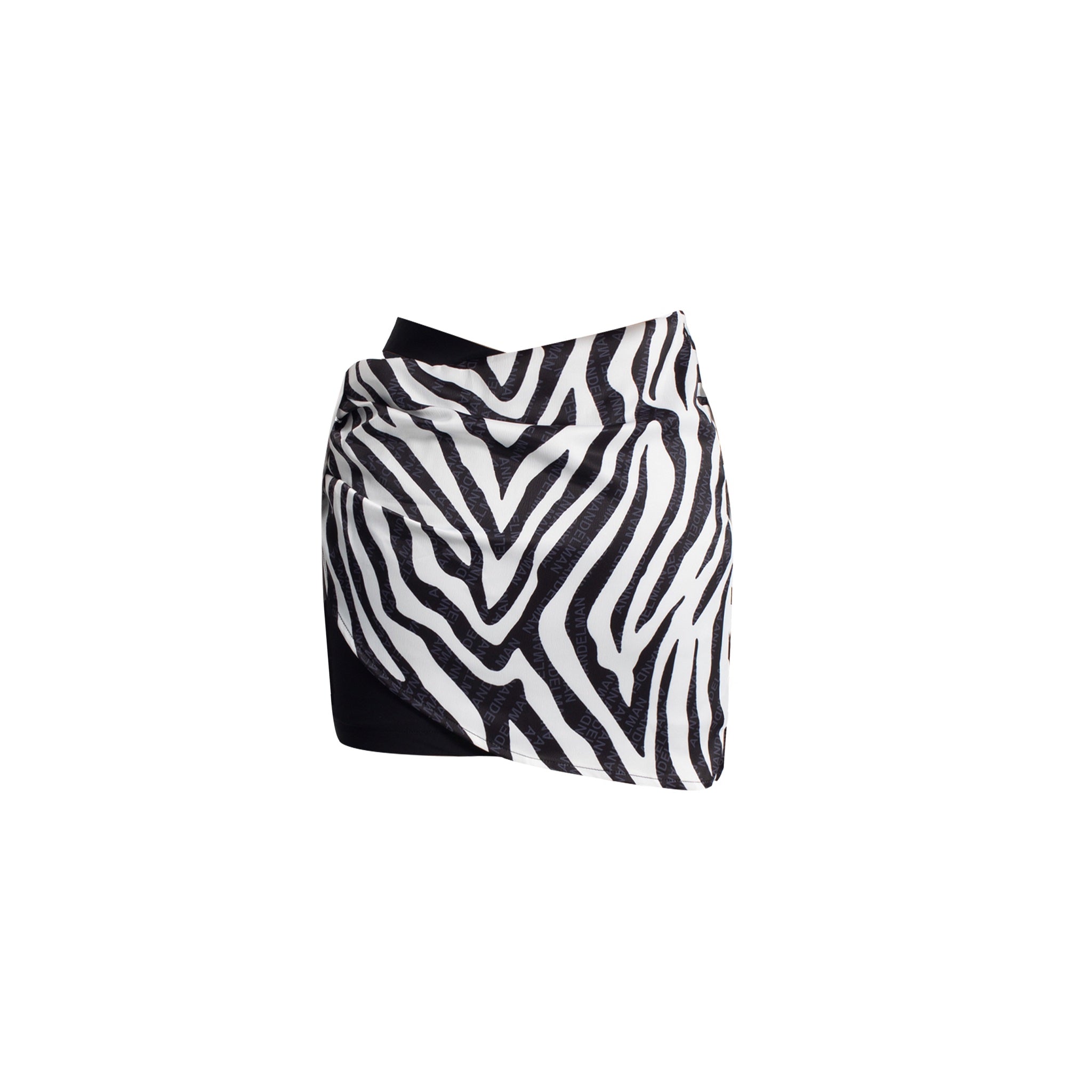ANN ANDELMAN Zebra Print Skirt | MADA IN CHINA